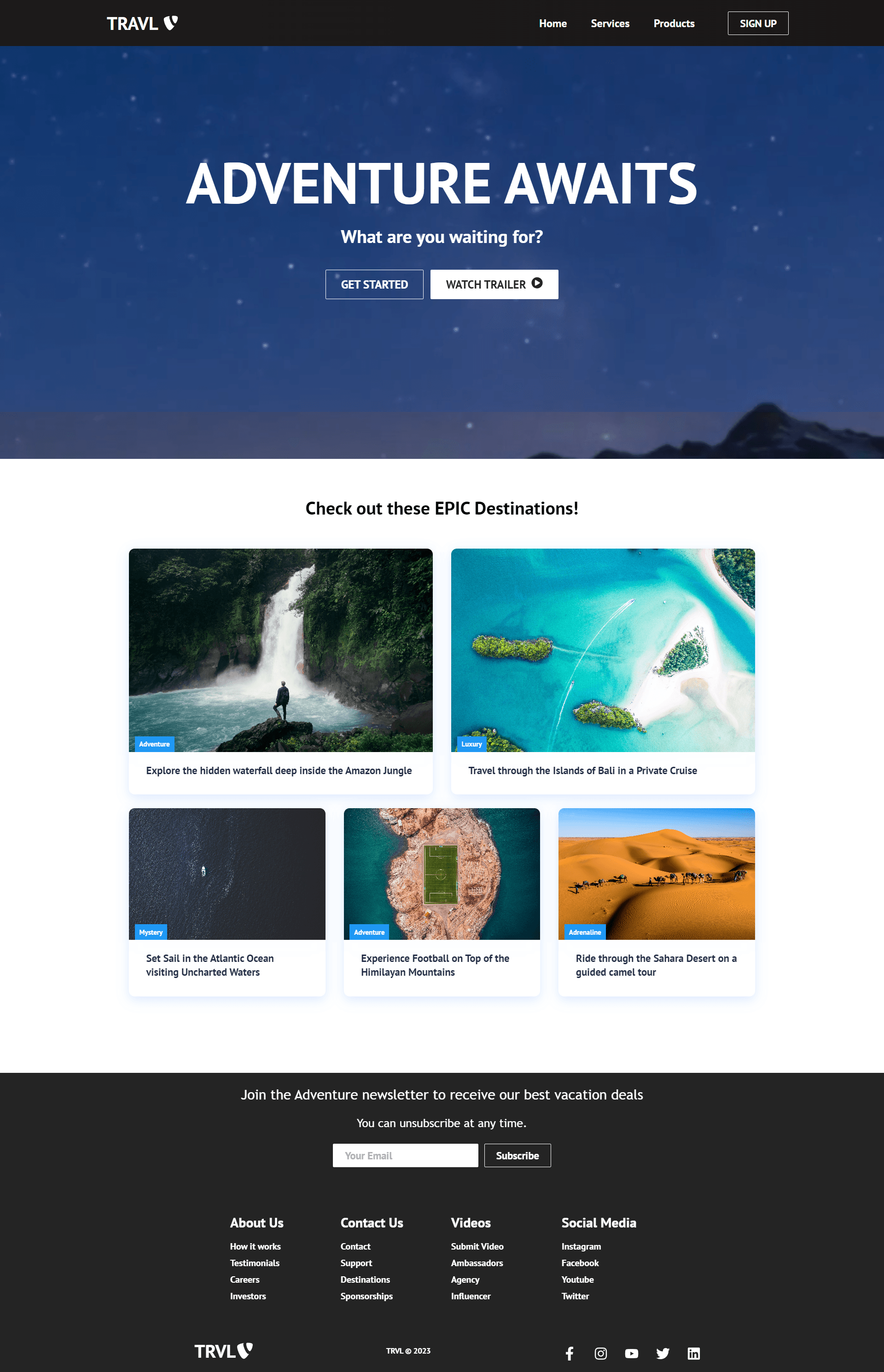 Travel Website